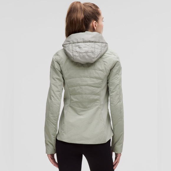 Lululemon Another Mile Jacket Jade Grey Sz 6 NWT - Picture 2 of 11